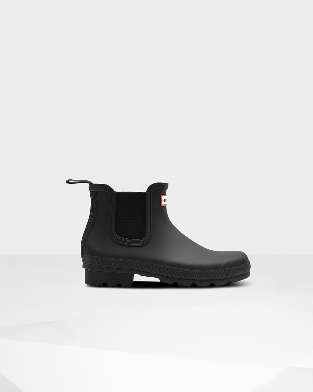 Hunter Original Chelsea Boots - Online Shop Mens Black - QURPET049